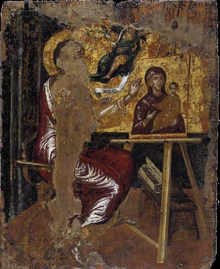 St Luke Painting the Virgin and Child, GRECO, El